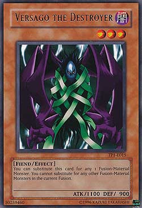 Yu-Gi-Oh! TP1 Versago the Destroyer (V.1 - Rare)