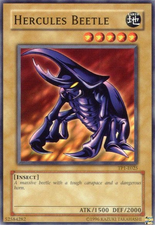 Yu-Gi-Oh! TP1 Hercules Beetle (V.1 - Common)