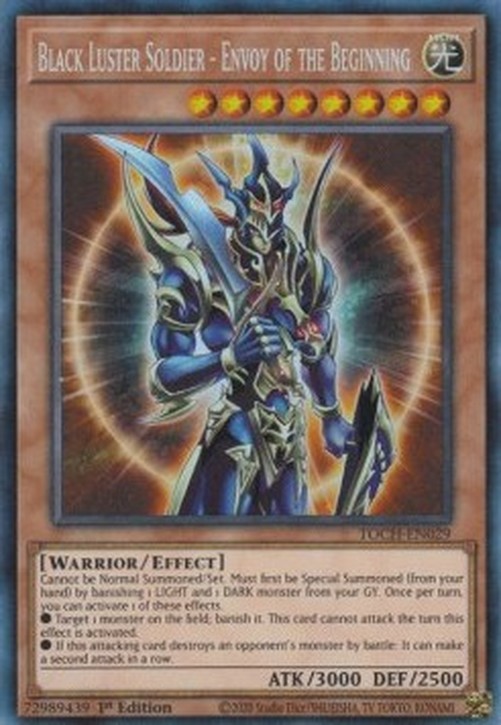 Yu-Gi-Oh! TOCH Black Luster Soldier - Envoy of the Beginning (V.2 - Collect