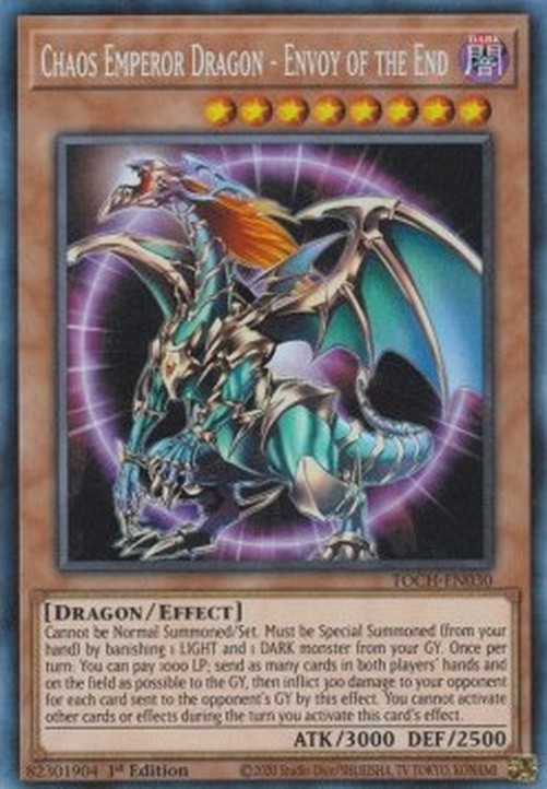 Yu-Gi-Oh! TOCH Chaos Emperor Dragon - Envoy of the End (V.2 - Collectors Ra