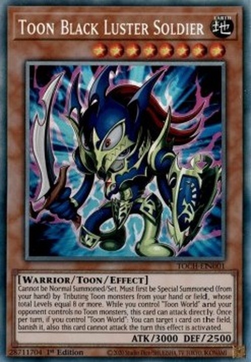 Yu-Gi-Oh! TOCH Toon Black Luster Soldier (V.2 - Collectors Rare)