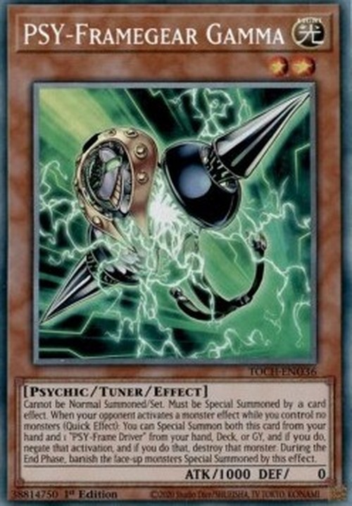 Yu-Gi-Oh! TOCH PSY-Framegear Gamma (V.2 - Collectors Rare)