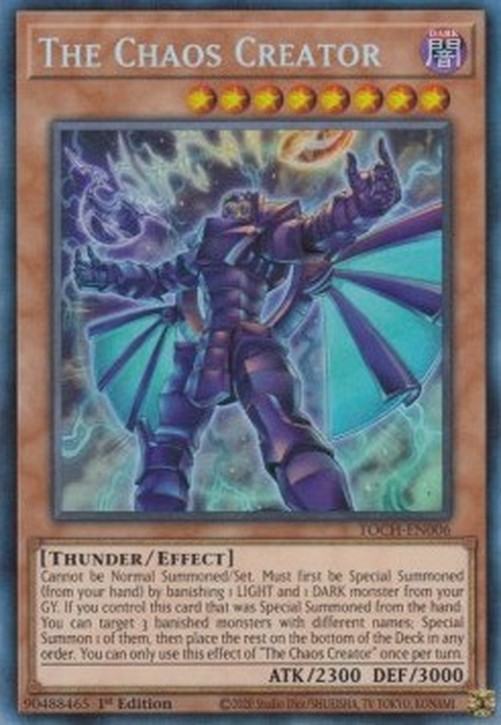 Yu-Gi-Oh! TOCH The Chaos Creator (V.2 - Collectors Rare)