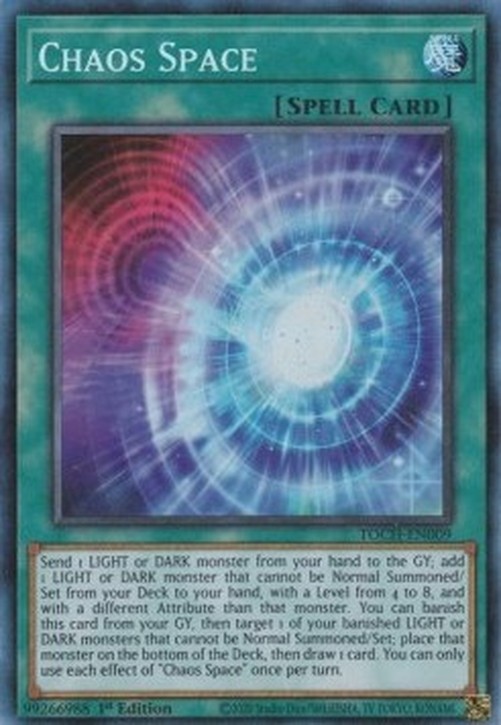 Yu-Gi-Oh! TOCH Chaos Space (V.2 - Collectors Rare)