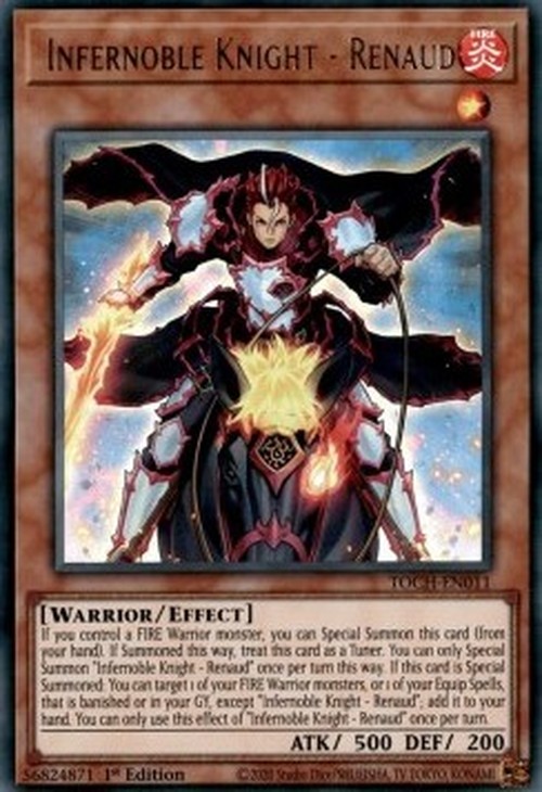 Yu-Gi-Oh! TOCH Infernoble Knight - Renaud