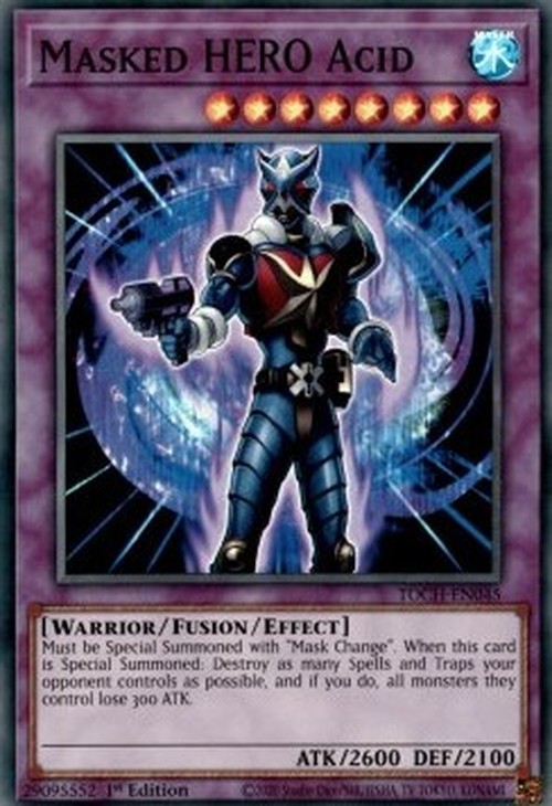 Yu-Gi-Oh! TOCH Masked HERO Acid