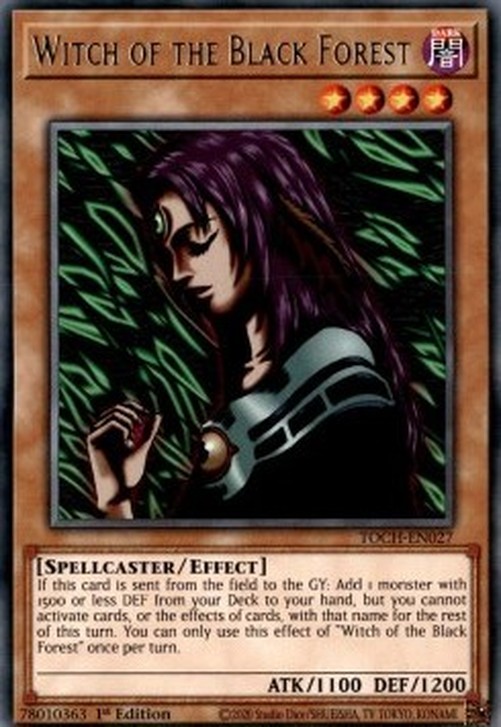 Yu-Gi-Oh! TOCH Witch of the Black Forest