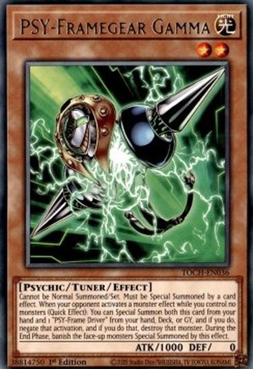 Yu-Gi-Oh! TOCH PSY-Framegear Gamma (V.1 - Rare)
