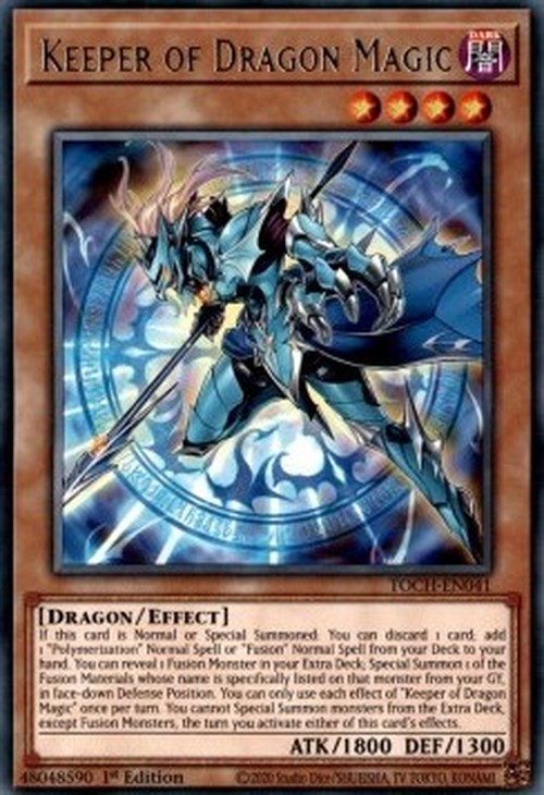 Yu-Gi-Oh! TOCH Keeper of Dragon Magic