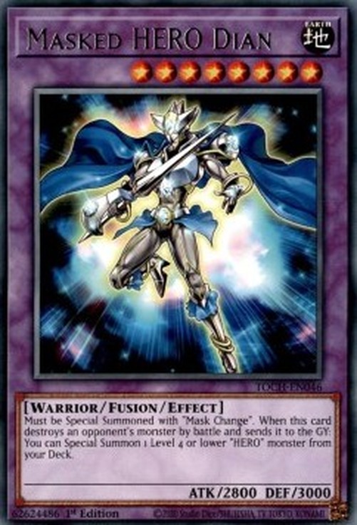 Yu-Gi-Oh! TOCH Masked HERO Dian