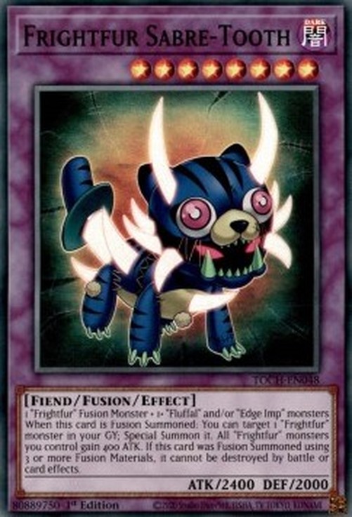Yu-Gi-Oh! TOCH Frightfur Sabre-Tooth