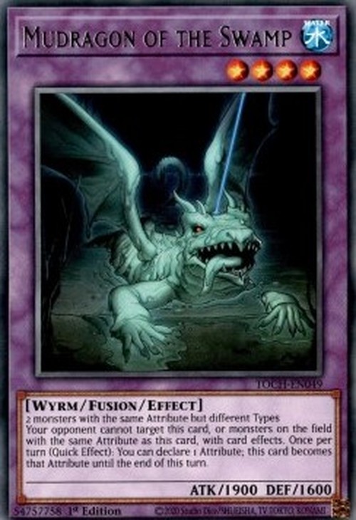 Yu-Gi-Oh! TOCH Mudragon of the Swamp