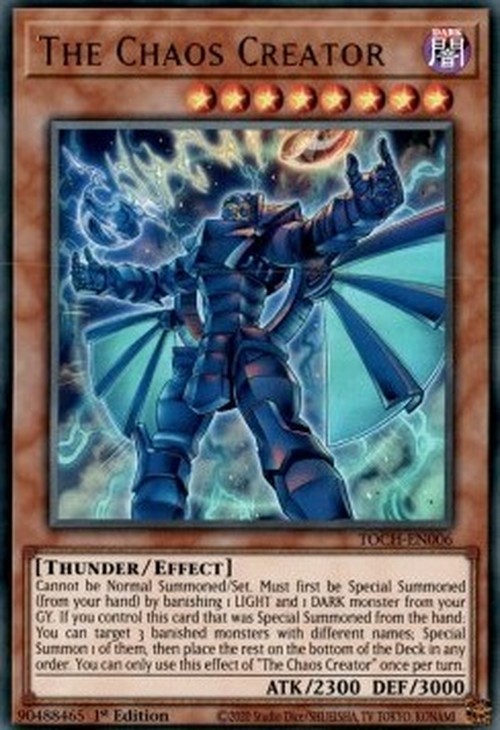Yu-Gi-Oh! TOCH The Chaos Creator (V.1 - Ultra Rare)