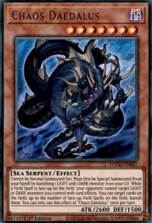 Yu-Gi-Oh! TOCH Chaos Daedalus (V.1 - Ultra Rare)