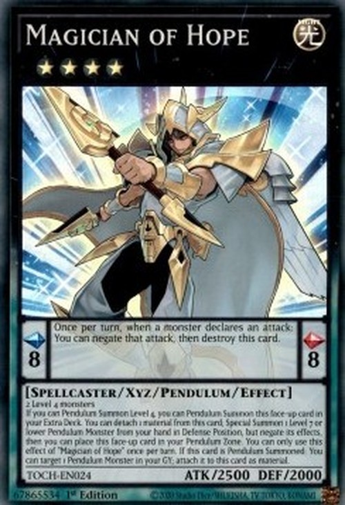 Yu-Gi-Oh! TOCH Magician of Hope