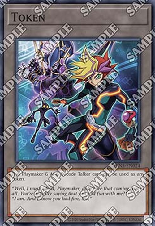 Yu-Gi-Oh! TKN5 Token (Playmaker and Ai and Decode Talker)