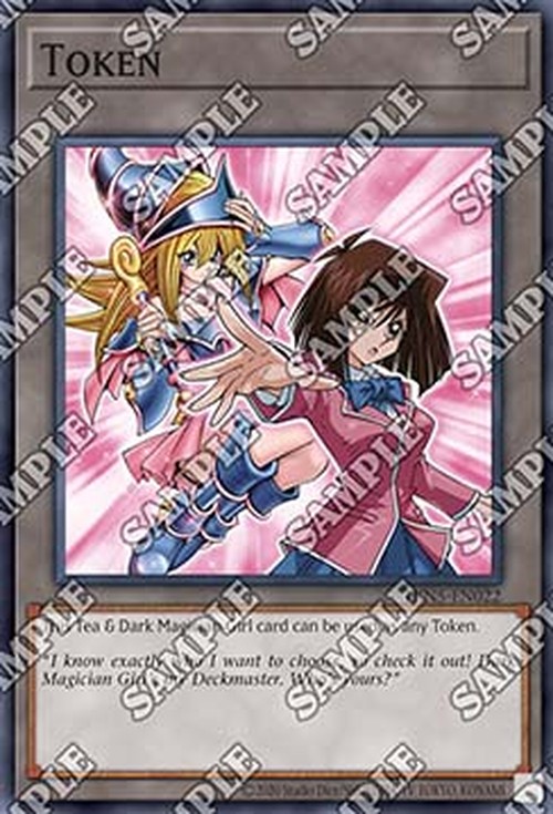 Yu-Gi-Oh! TKN5 Token (Tea and Dark Magician Girl)