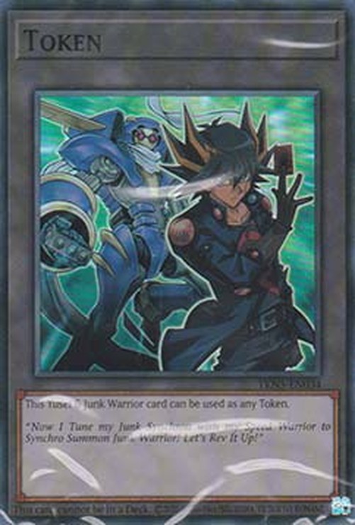 Yu-Gi-Oh! TKN5 Token (Yusei and Junk Warrior)