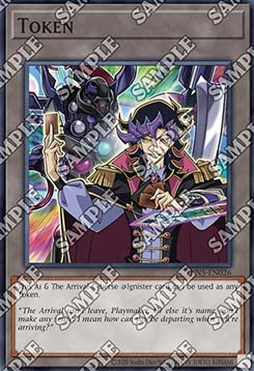 Yu-Gi-Oh! TKN5 Token (Ai and The Arrival Cyberse @Ignister)