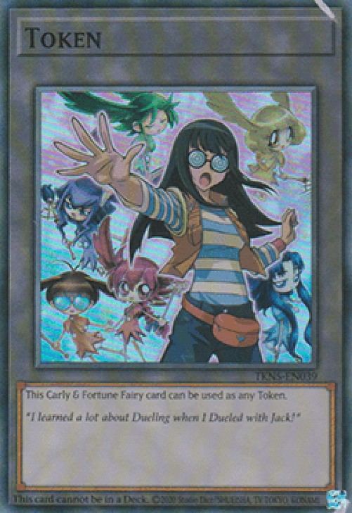 Yu-Gi-Oh! TKN5 Token (Carly and Fortune Fairy)