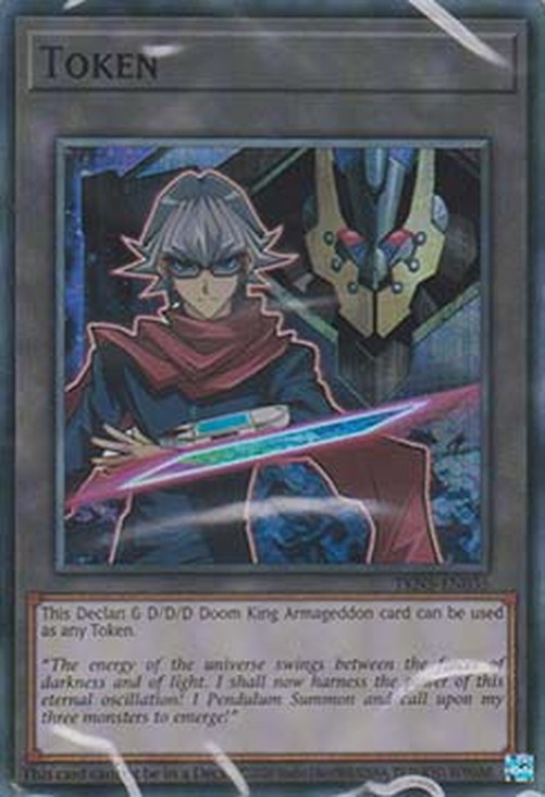 Yu-Gi-Oh! TKN5 Token (Declan and D/D/D Doom King Armageddon)