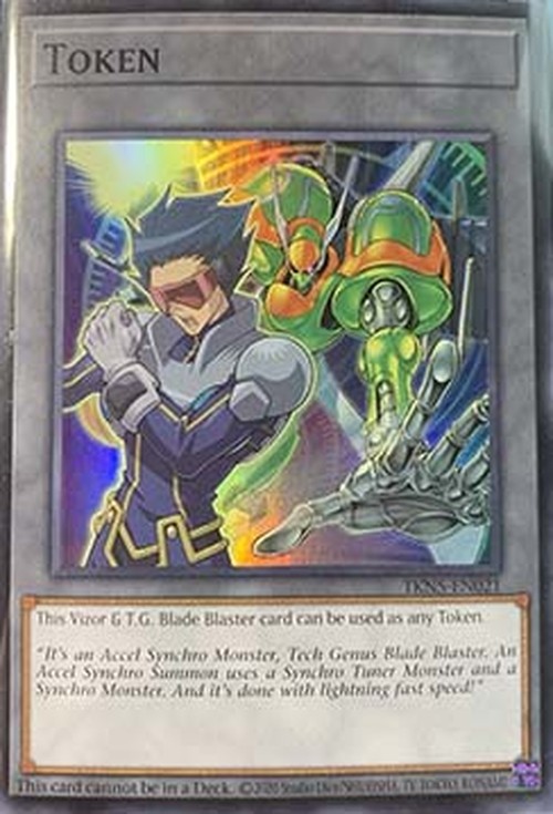Yu-Gi-Oh! TKN5 Token (Vizor and T.G. Blade Blaster)