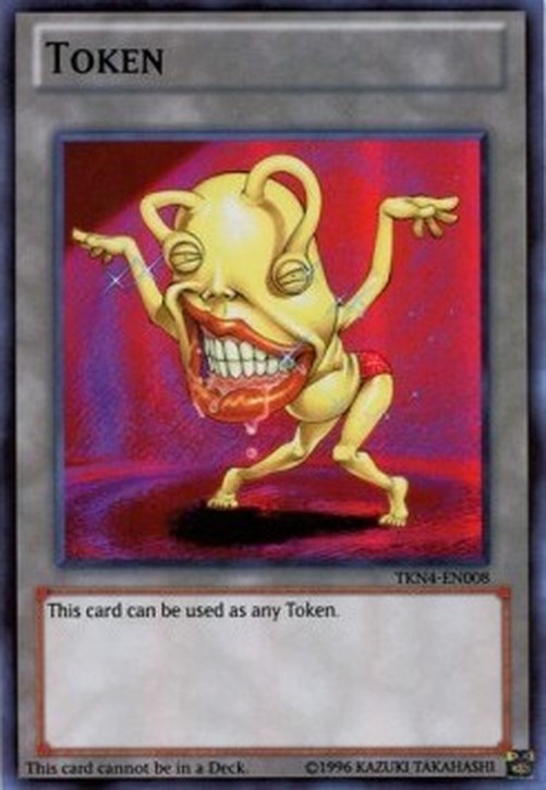 Yu-Gi-Oh! TKN4 Ojama Token (V.1 - Token)
