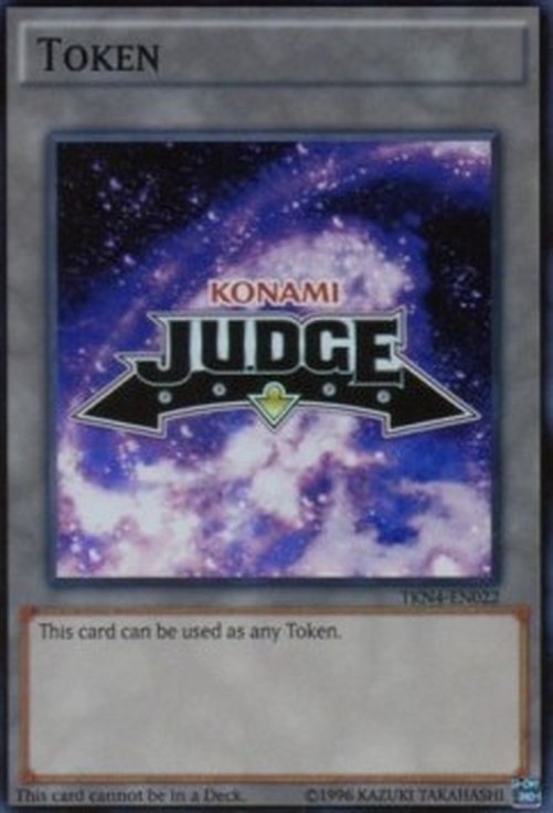 Yu-Gi-Oh! TKN4 Judge Token (V.4 - Token)