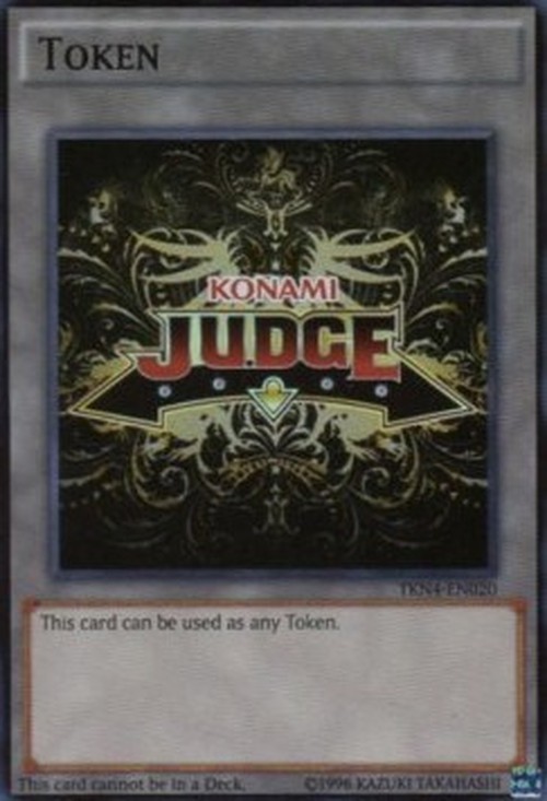Yu-Gi-Oh! TKN4 Judge Token (V.2 - Token)