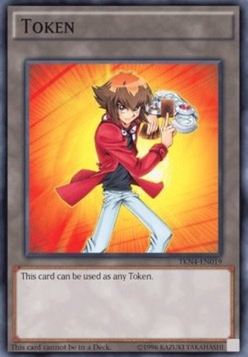 Yu-Gi-Oh! TKN4 Jaden Yuki Token