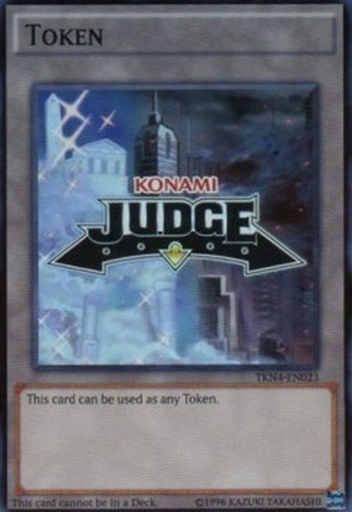 Yu-Gi-Oh! TKN4 Judge Token (V.5 - Token)