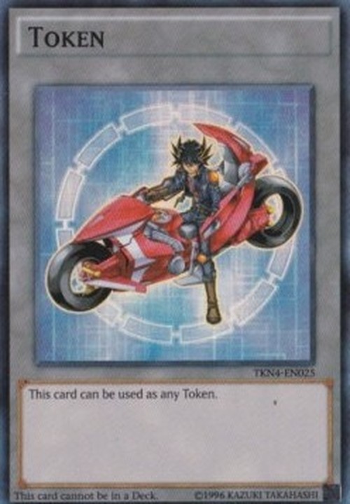 Yu-Gi-Oh! TKN4 Yusei Fudo Token