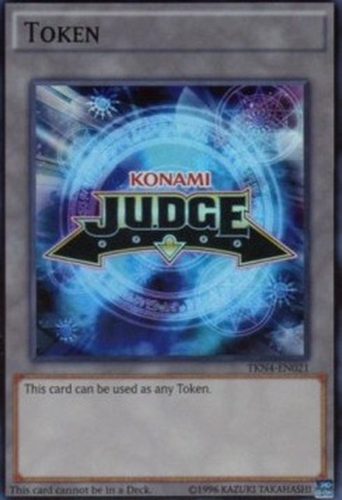 Yu-Gi-Oh! TKN4 Judge Token (V.3 - Token)