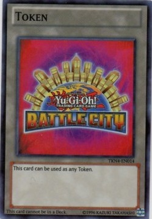 Yu-Gi-Oh! TKN4 Battle City Token