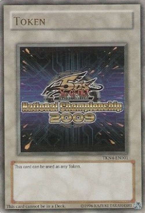 Yu-Gi-Oh! TKN4 National Championship 2009 Token