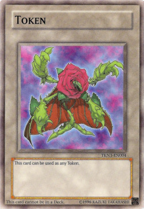 Yu-Gi-Oh! TKN3 Regenerating Rose Token