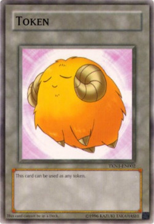 Yu-Gi-Oh! TKN1 Sheep Token (V.2 - Token)