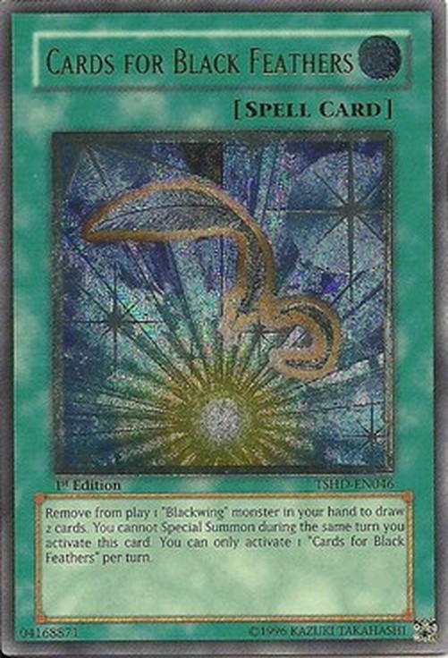 Yu-Gi-Oh! TSHD Cards for Black Feathers (V.2 - Ultimate Rare)