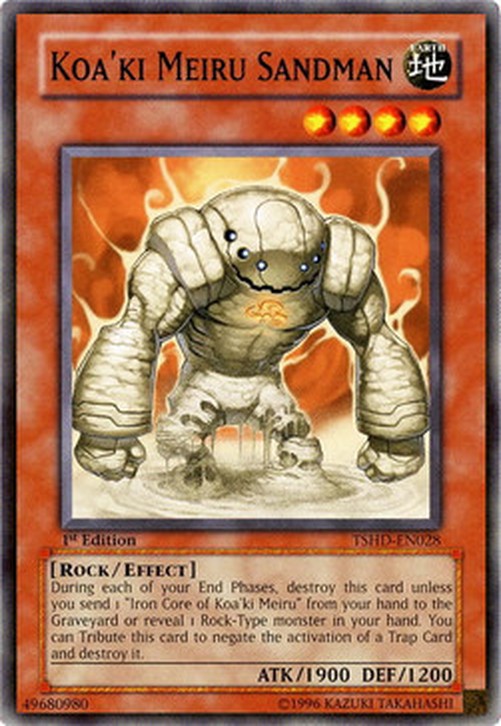 Yu-Gi-Oh! TSHD Koa'ki Meiru Sandman