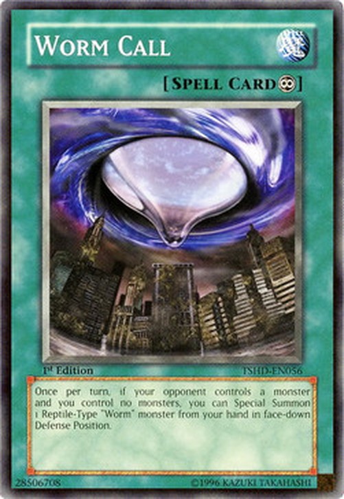 Yu-Gi-Oh! TSHD Worm Call