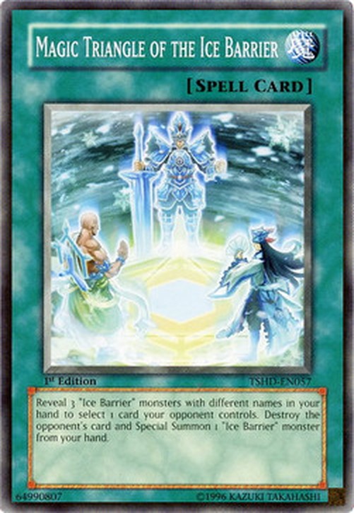 Yu-Gi-Oh! TSHD Magic Triangle of the Ice Barrier