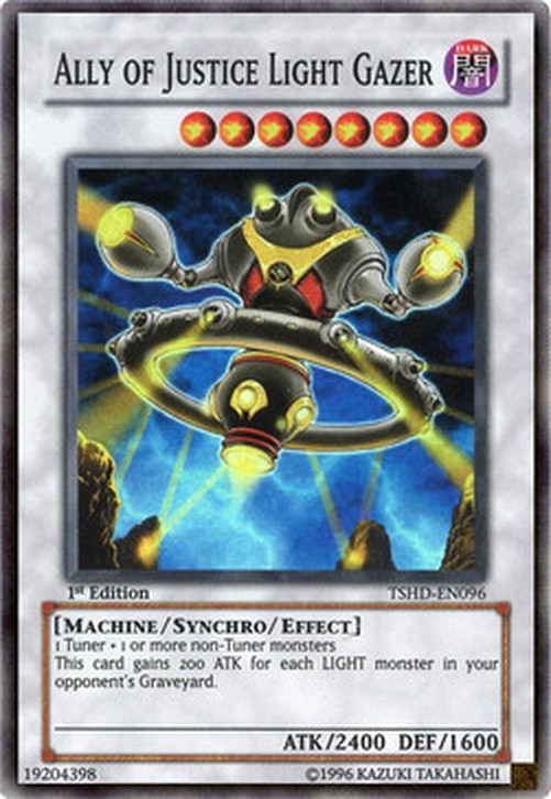 Yu-Gi-Oh! TSHD Ally of Justice Light Gazer