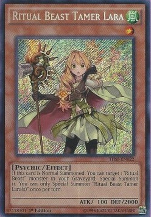 Yu-Gi-Oh! THSF Ritual Beast Tamer Lara