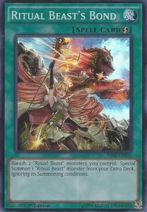 Yu-Gi-Oh! THSF Ritual Beast's Bond