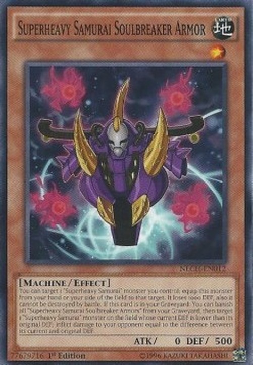 Yu-Gi-Oh! NECH Superheavy Samurai Soulbreaker Armor