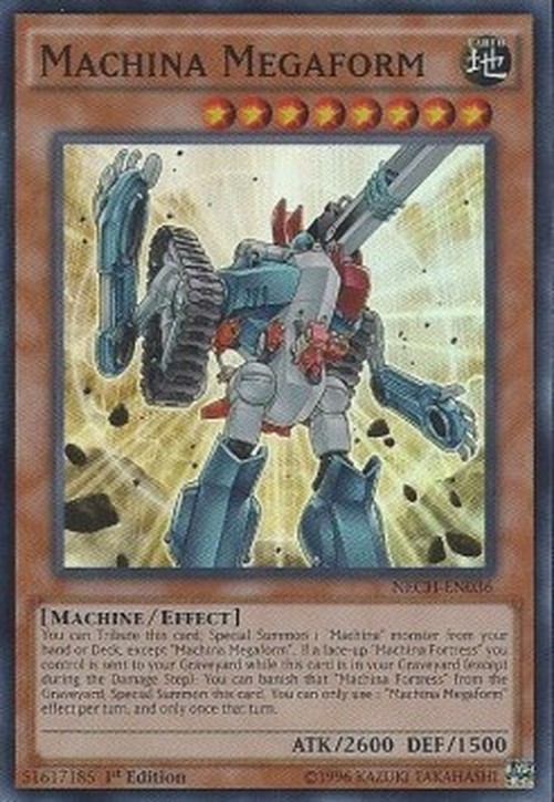 Yu-Gi-Oh! NECH Machina Megaform (V.1 - Super Rare)