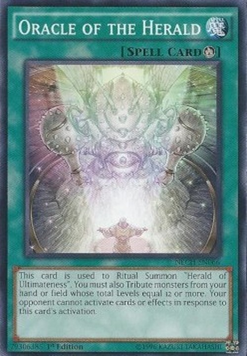 Yu-Gi-Oh! NECH Oracle of the Herald
