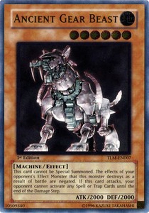 Yu-Gi-Oh! TLM Ancient Gear Beast (V.2 - Ultimate Rare)