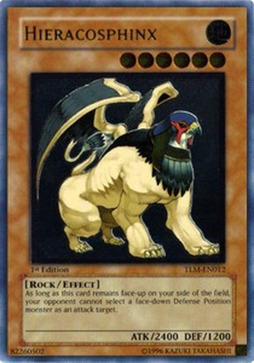 Yu-Gi-Oh! TLM Hieracosphinx (V.2 - Ultimate Rare)