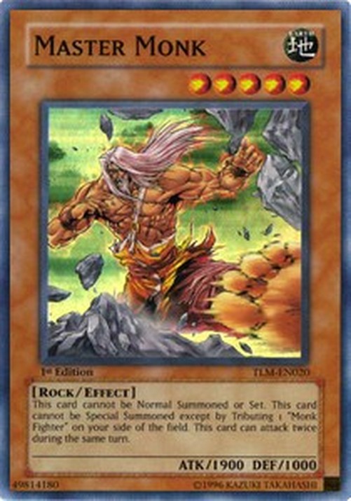 Yu-Gi-Oh! TLM Master Monk (V.1 - Super Rare)